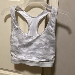 Avia Gray Camo Sports Bra